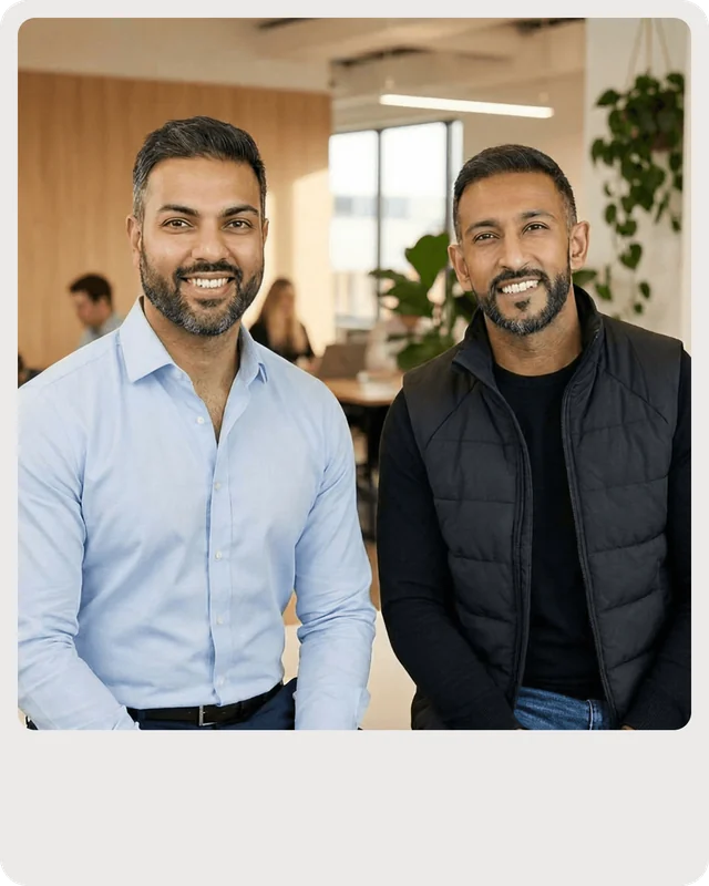 Navid and his co-founder